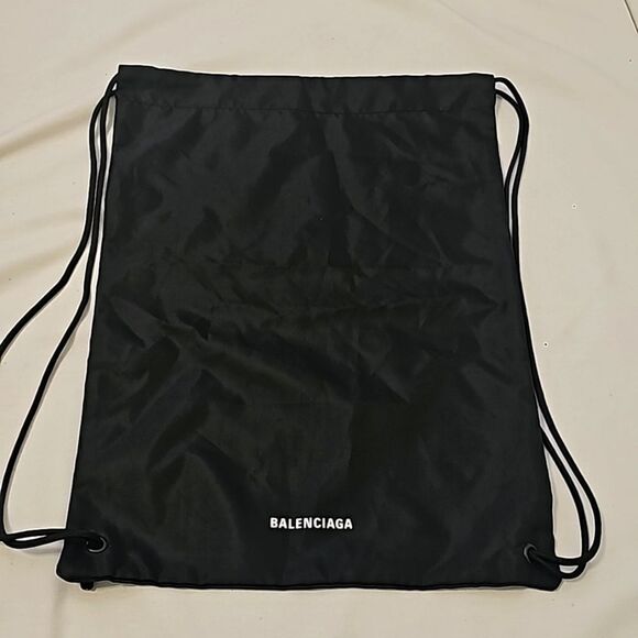 Balenciaga Black Nylon Dust Bag - Picture 1 of 8